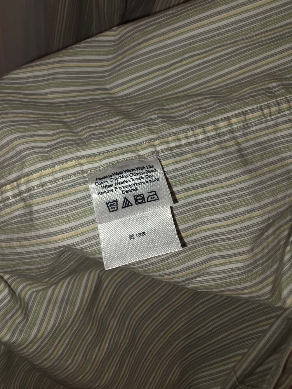 Eddie Bauer Classic Fit Men's Long Sleeve Striped Dress Shirt, XL